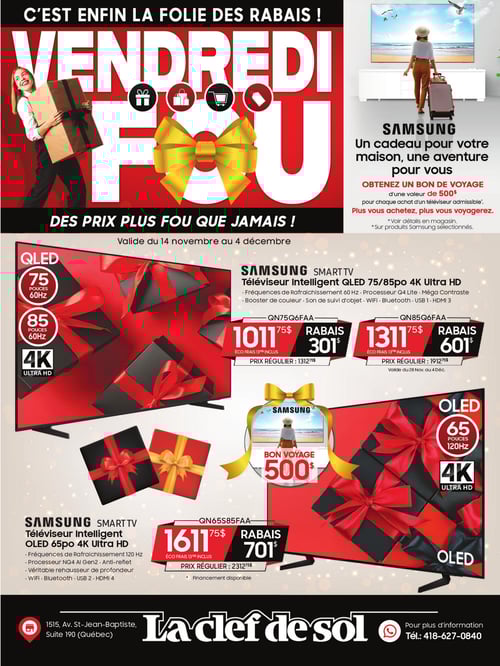 Circulaire La Clef de Sol - Vendredi Fou - Page 1