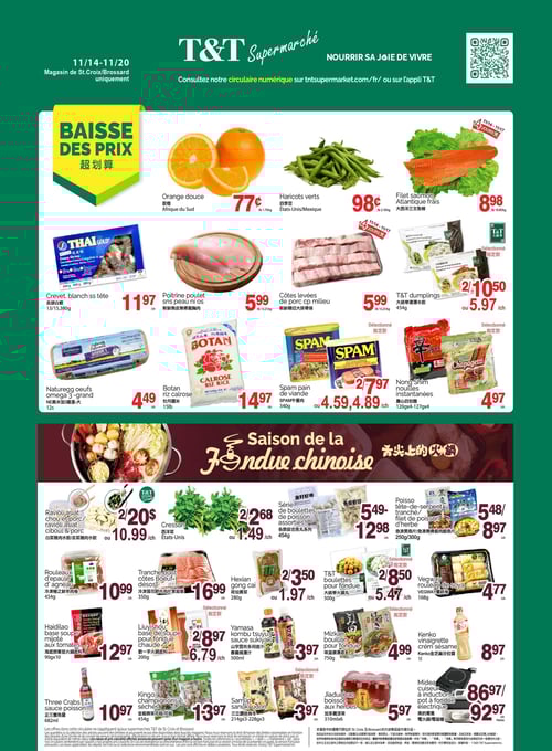 Circulaire T&T Supermarché - Page 1