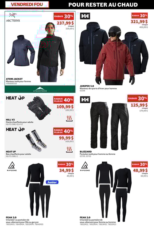 Circulaire Sports Experts - Vendredi Fou : Sports d'hiver - Page 3