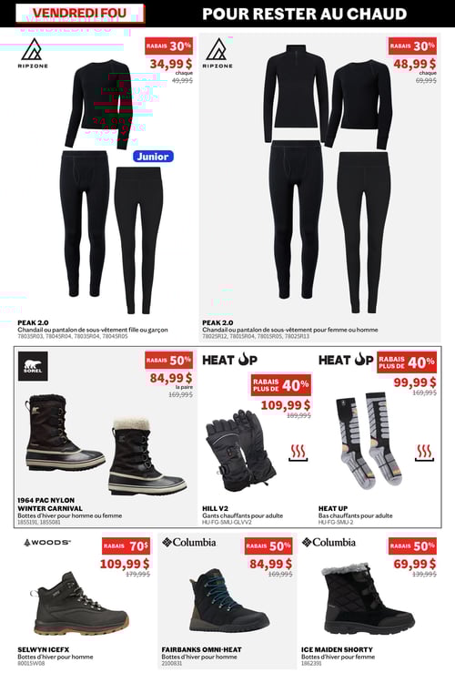 Circulaire Sports Experts - Vendredi Fou jusqu'à 50% - Page 4