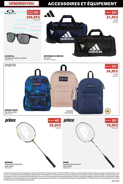 Circulaire Sports Experts - Vendredi Fou jusqu'à 50% - Page 6
