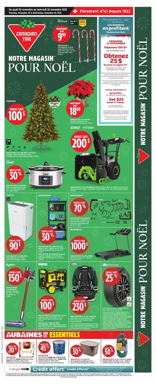 Circulaire Canadian Tire - Page 1