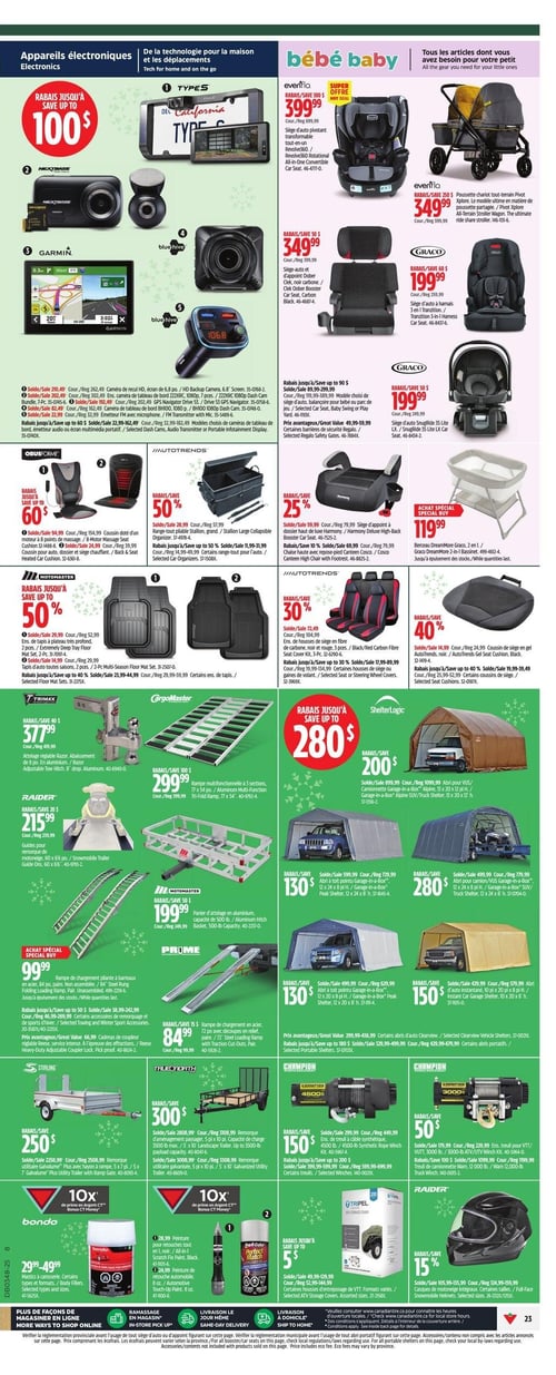 Circulaire Canadian Tire - Page 29
