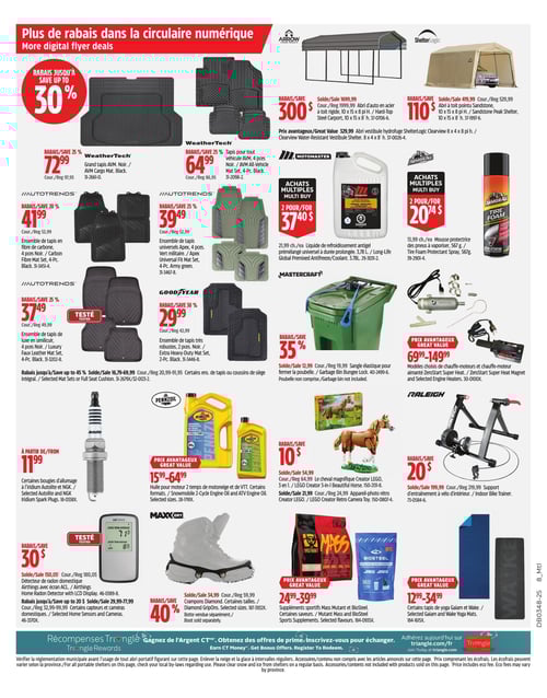 Circulaire Canadian Tire - Page 30