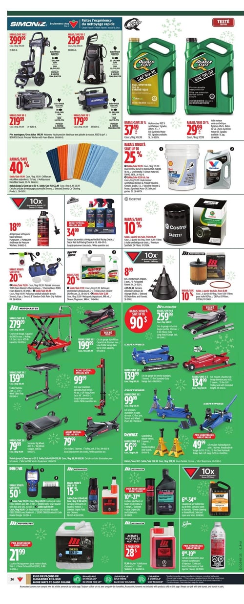 Circulaire Canadian Tire - Page 31