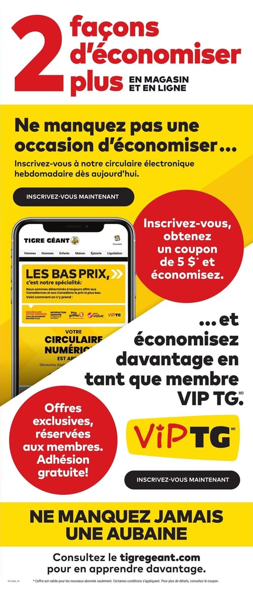 Circulaire Tigre Géant - Aubaines du Vendredi Fou - Page 18