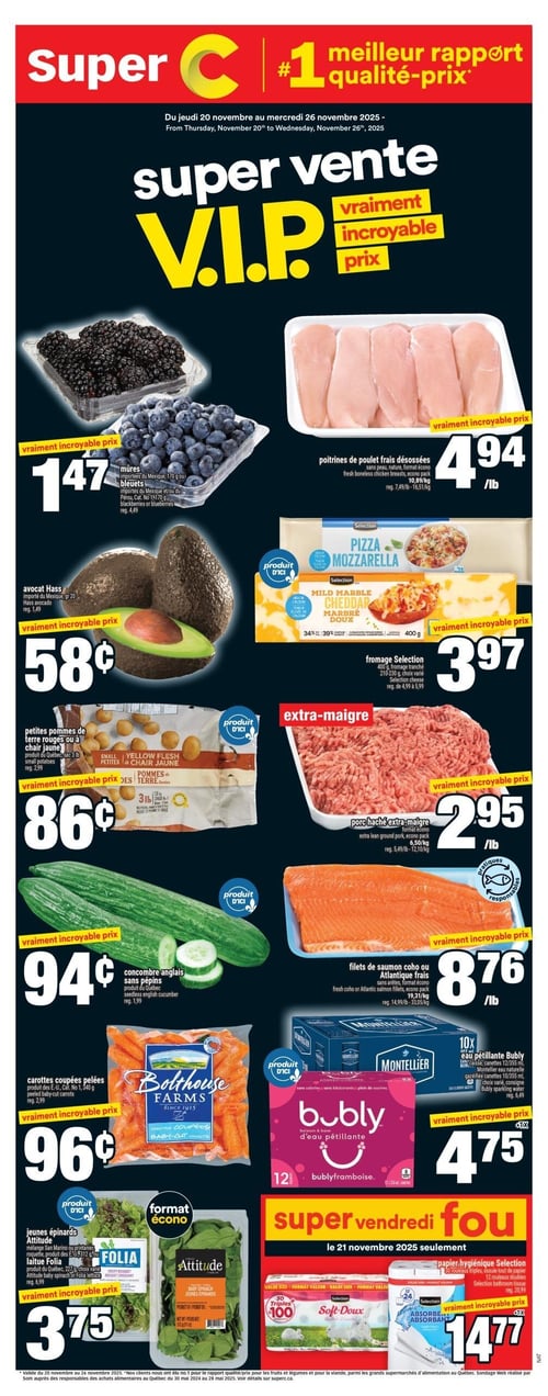Circulaire Super C - Page 1