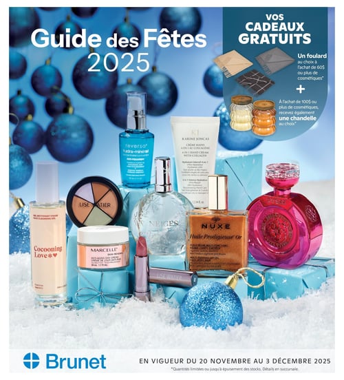 Circulaire Brunet - Guide des Fêtes 2025 - Page 1