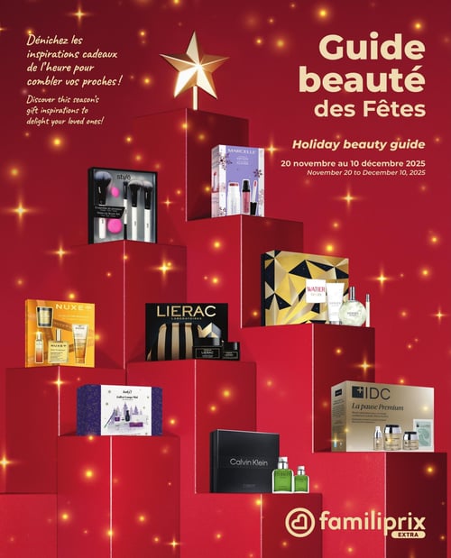 Circulaire Familiprix - Guide Beauté des fêtes - Page 1
