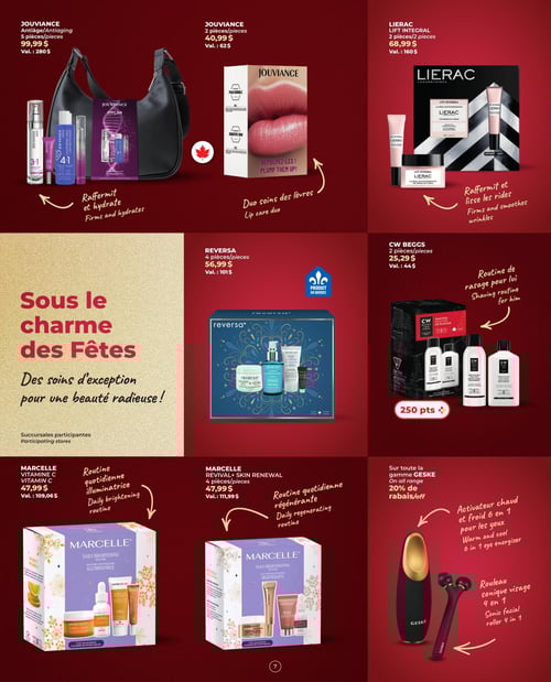 Circulaire Familiprix - Guide Beauté des fêtes - Page 7