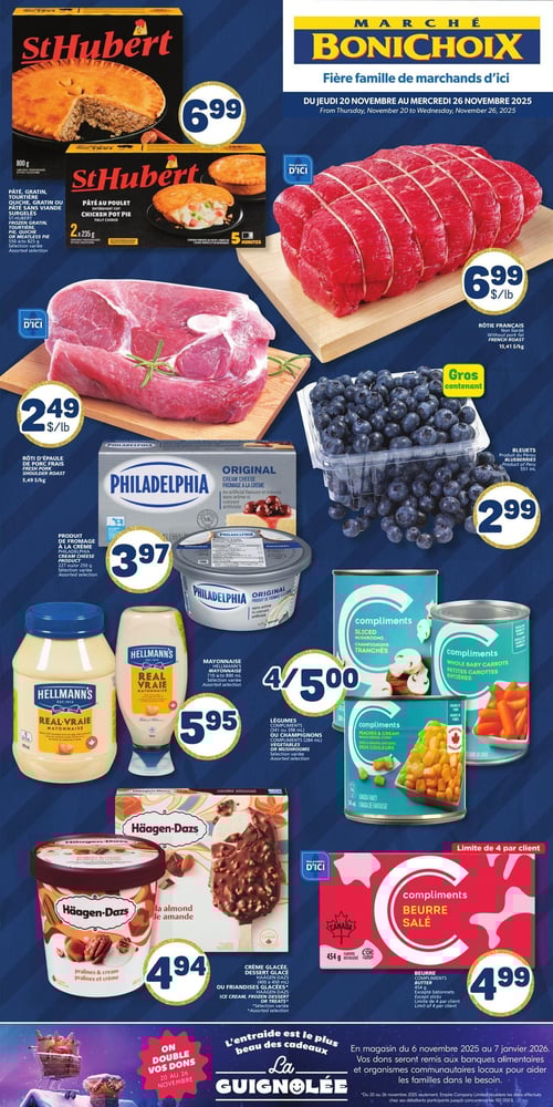 Circulaire Marché Bonichoix - Page 1