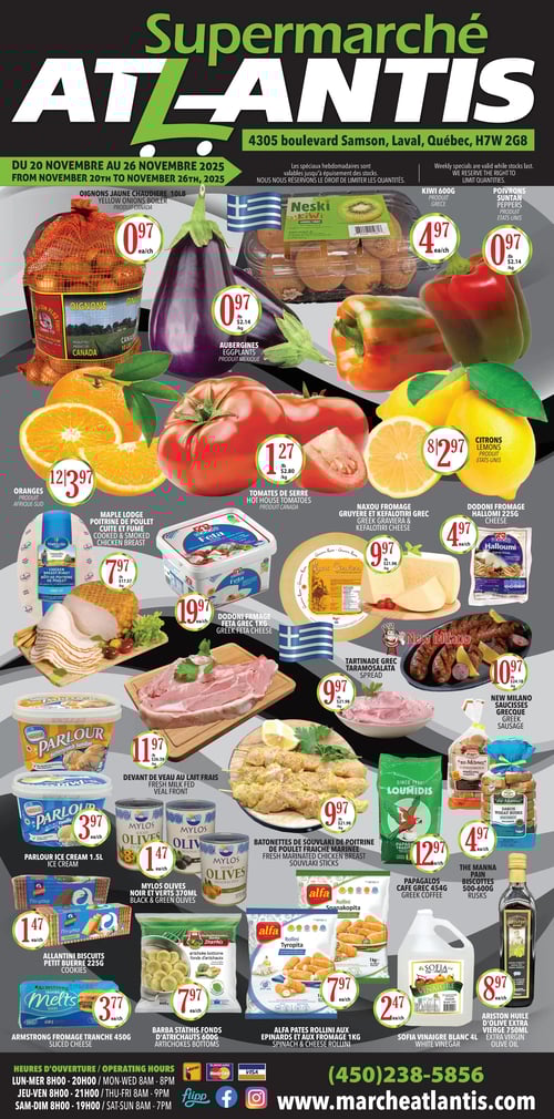 Circulaire Supermarché Atlantis - Page 1