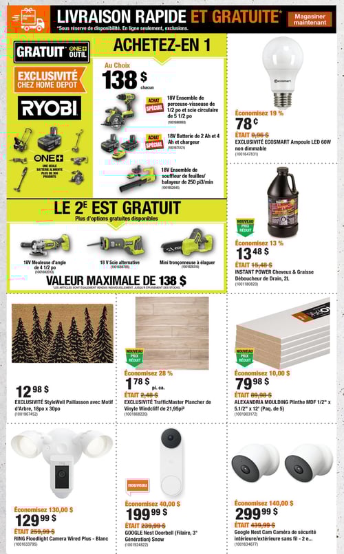 Circulaire Home Depot - Vendredi Fou - Page 2