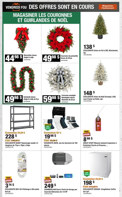 Circulaire Home Depot - Vendredi Fou - Page 3