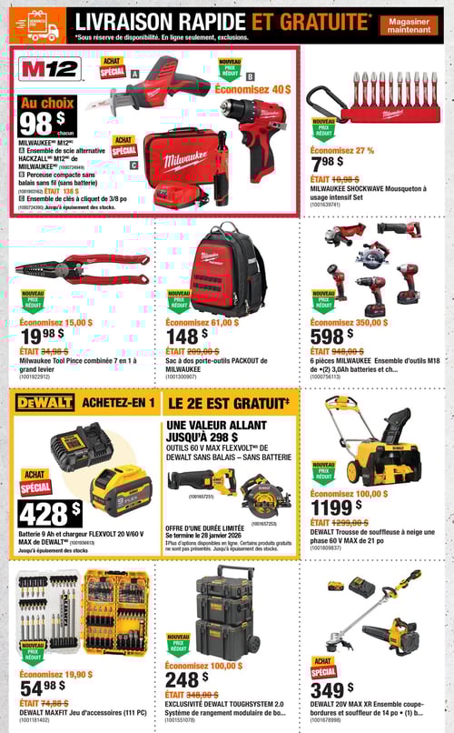 Circulaire Home Depot - Vendredi Fou - Page 4