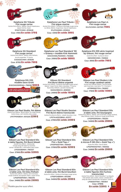 Circulaire Long & McQuade Instruments de Musique - Cadeaux de rêves - Page 5