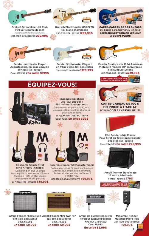 Circulaire Long & McQuade Instruments de Musique - Cadeaux de rêves - Page 7