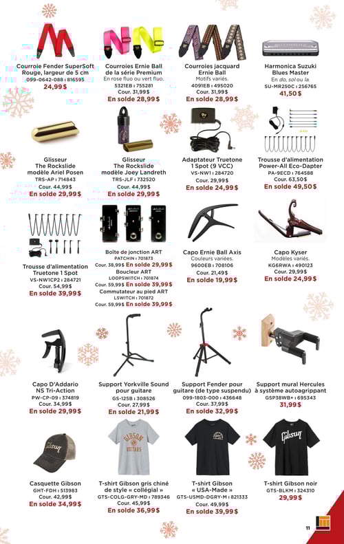 Circulaire Long & McQuade Instruments de Musique - Cadeaux de rêves - Page 11