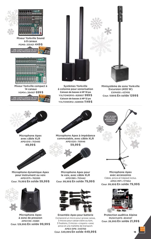 Circulaire Long & McQuade Instruments de Musique - Cadeaux de rêves - Page 15