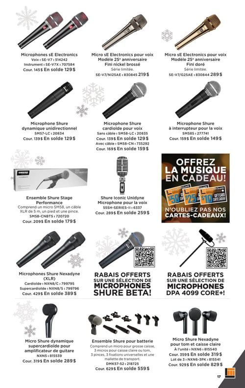 Circulaire Long & McQuade Instruments de Musique - Cadeaux de rêves - Page 17