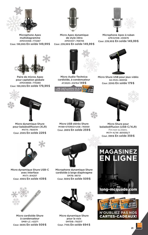 Circulaire Long & McQuade Instruments de Musique - Cadeaux de rêves - Page 21