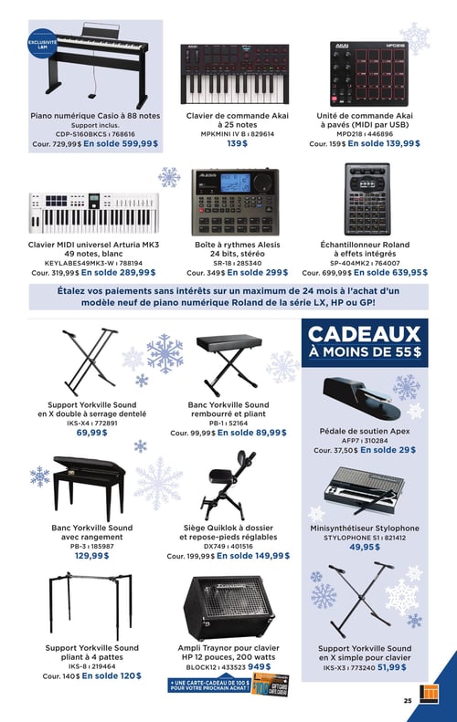 Circulaire Long & McQuade Instruments de Musique - Cadeaux de rêves - Page 25