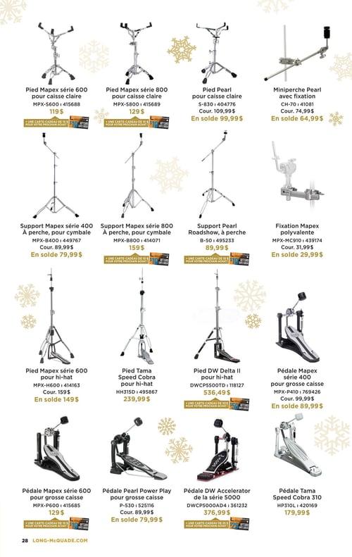 Circulaire Long & McQuade Instruments de Musique - Cadeaux de rêves - Page 28