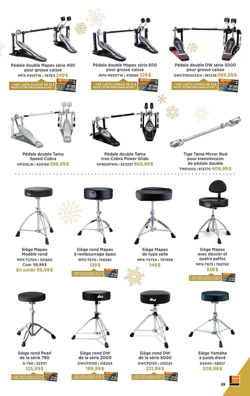 Circulaire Long & McQuade Instruments de Musique - Cadeaux de rêves - Page 29