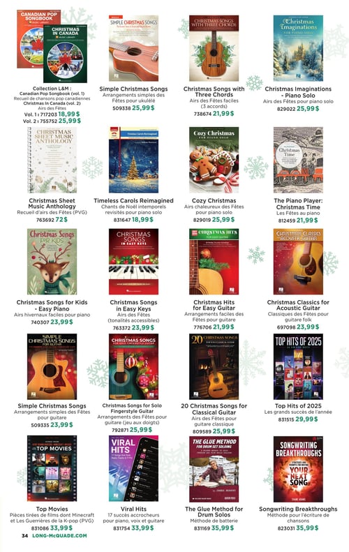 Circulaire Long & McQuade Instruments de Musique - Cadeaux de rêves - Page 34