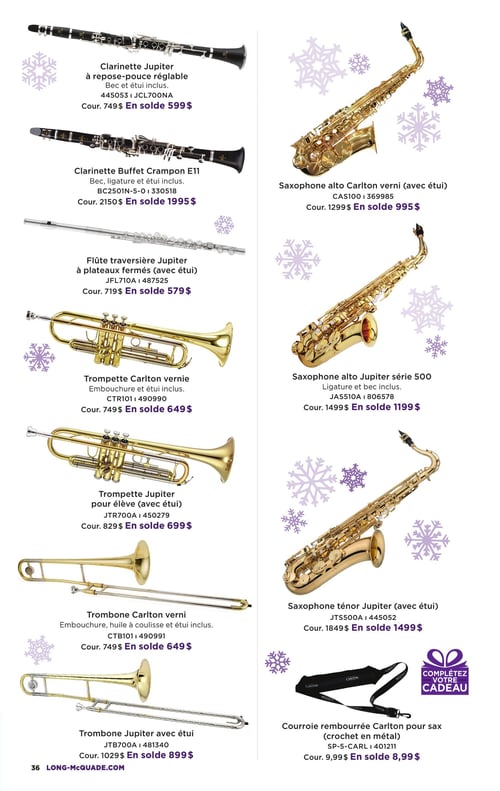 Circulaire Long & McQuade Instruments de Musique - Cadeaux de rêves - Page 36