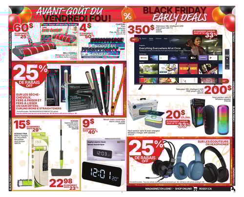 Circulaire Rossy Avant-goût du Vendredi Fou - Page 3