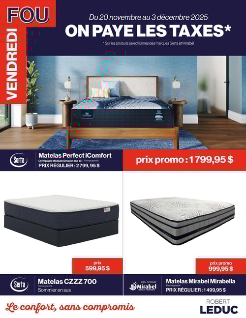 Circulaire Appareils Ménagers Robert Leduc - Vendredi Fou - Page 1