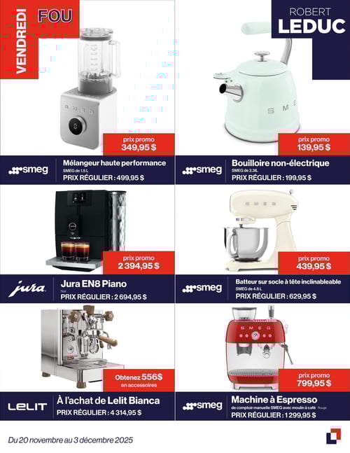 Circulaire Appareils Ménagers Robert Leduc - Vendredi Fou - Page 2