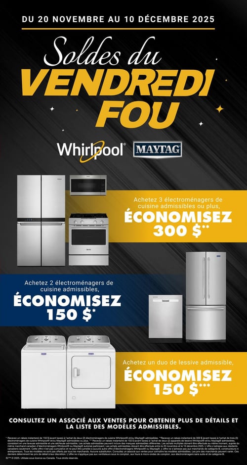 Circulaire Appareils Ménagers Robert Leduc - Vendredi Fou - Page 3