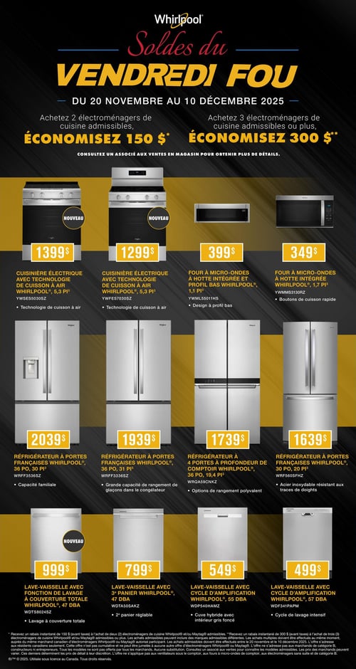 Circulaire Appareils Ménagers Robert Leduc - Vendredi Fou - Page 6