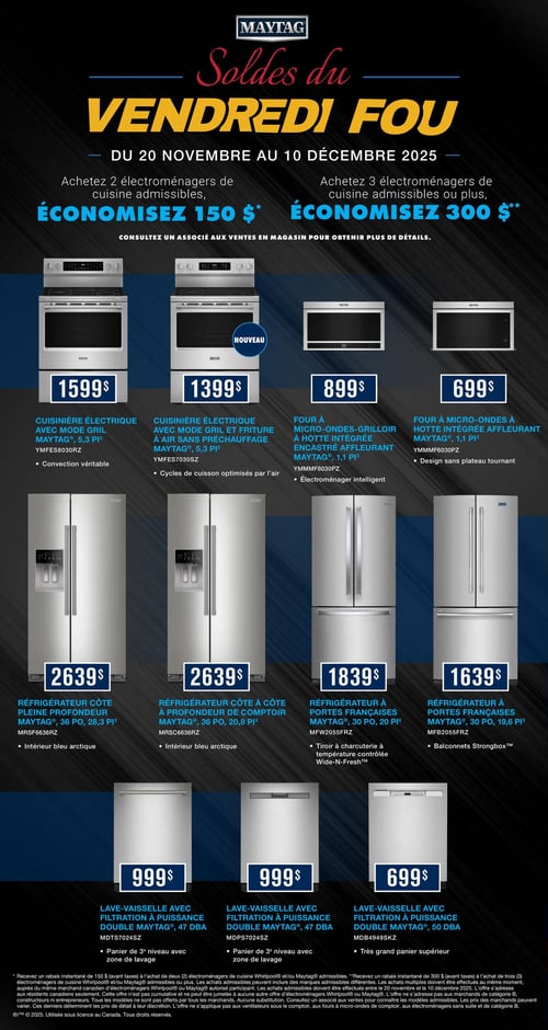 Circulaire Appareils Ménagers Robert Leduc - Vendredi Fou - Page 7