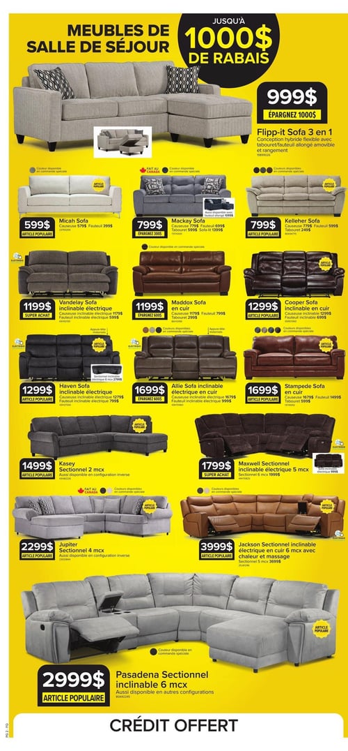 Circulaire Meubles Léon - Solde du Vendredi Fou - Page 2