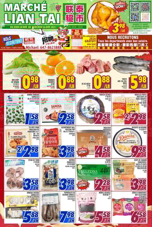 Circulaire Marché LianTai - Page 1