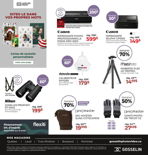 Circulaire Gosselin Photo - Vendredi Fou - Page 16