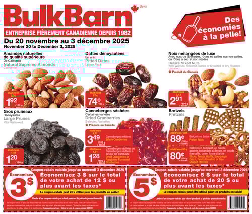 Circulaire Bulk Barn - Page 1