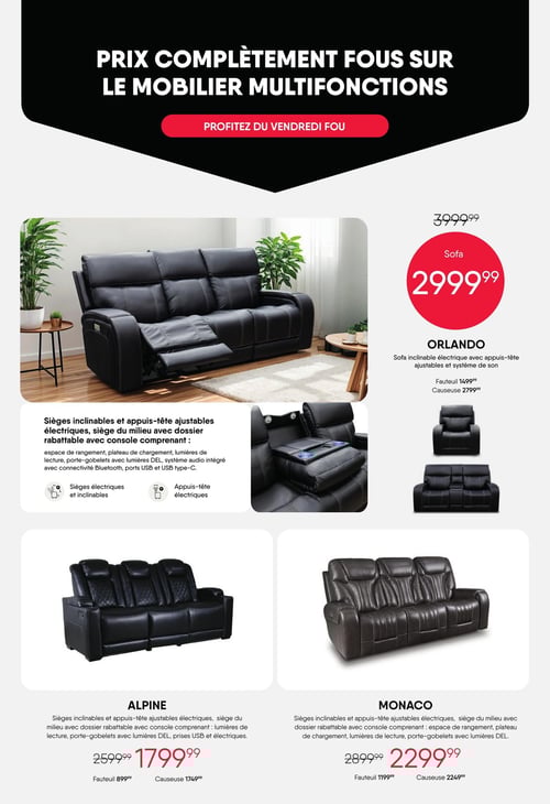 Circulaire Meubles RD - Vendredi Fou - Page 9