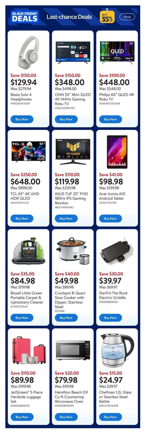 Circulaire Walmart - Aubaines du Vendredi Fou - Page 13