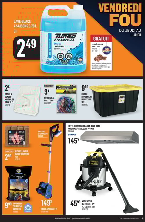 Circulaire Canac - Solde du Vendredi Fou - Page 2