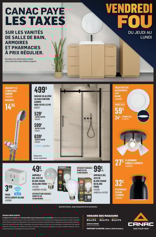 Circulaire Canac - Solde du Vendredi Fou - Page 5