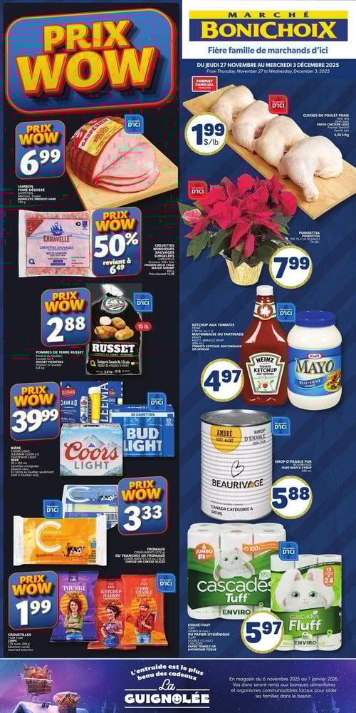 Circulaire Marché Bonichoix - Page 1