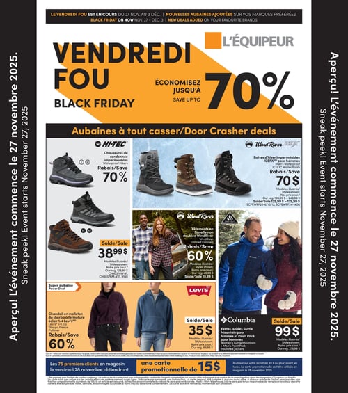 Circulaire L'Équipeur - Vendredi Fou - Page 1