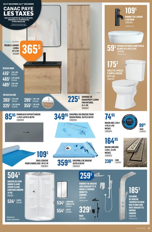 Circulaire Canac - Page 15