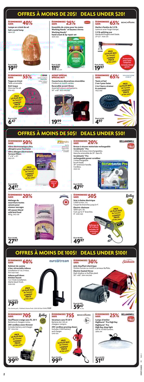 Circulaire Home Hardware - Solde du Vendredi Fou - Page 3