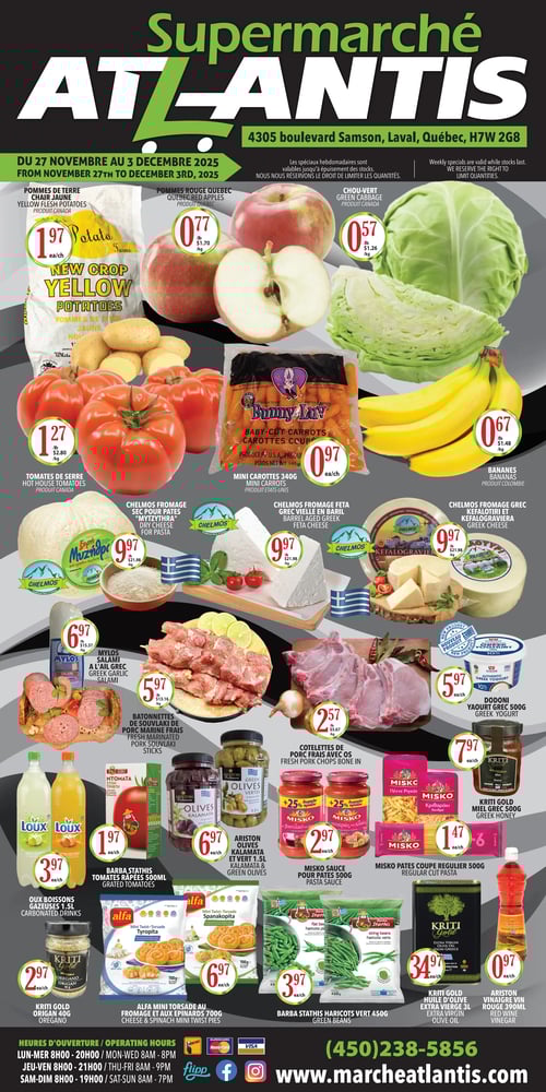 Circulaire Supermarché Atlantis - Page 1