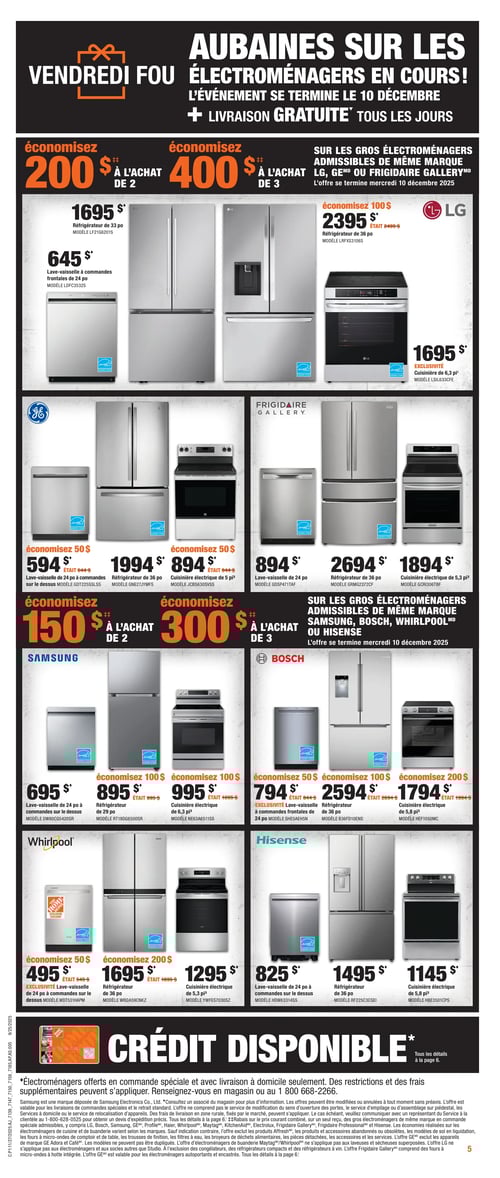 Circulaire Home Depot - Solde du Vendredi Fou - Page 5